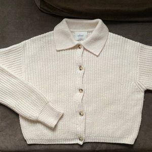 Cropped Wool Wilfred Sweater